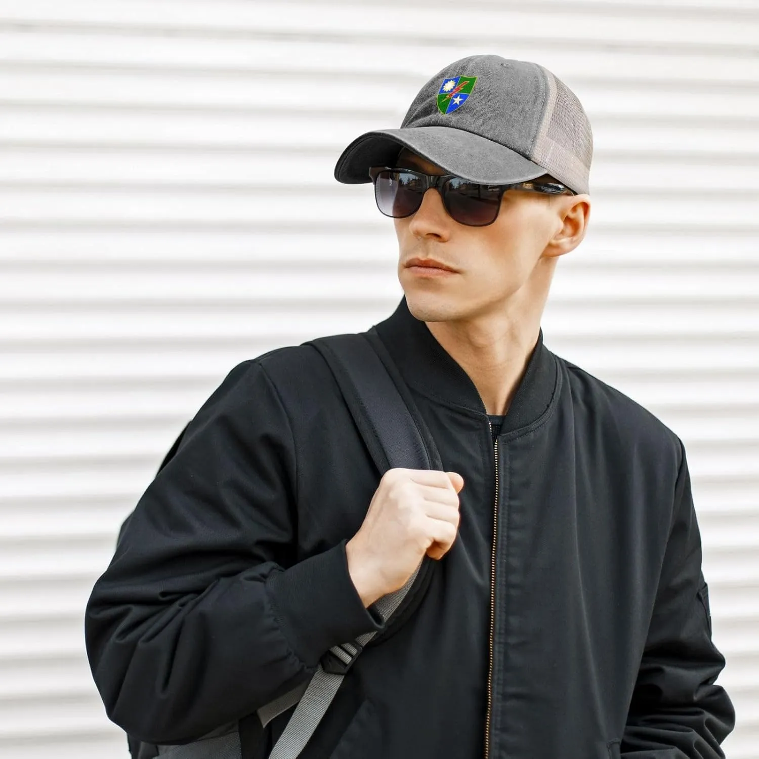 75th Ranger Regiment Distinctive Unit Insignia Baseball Cap Women Men Mesh-Back Hat Retro Trucker Hats Sun Hat