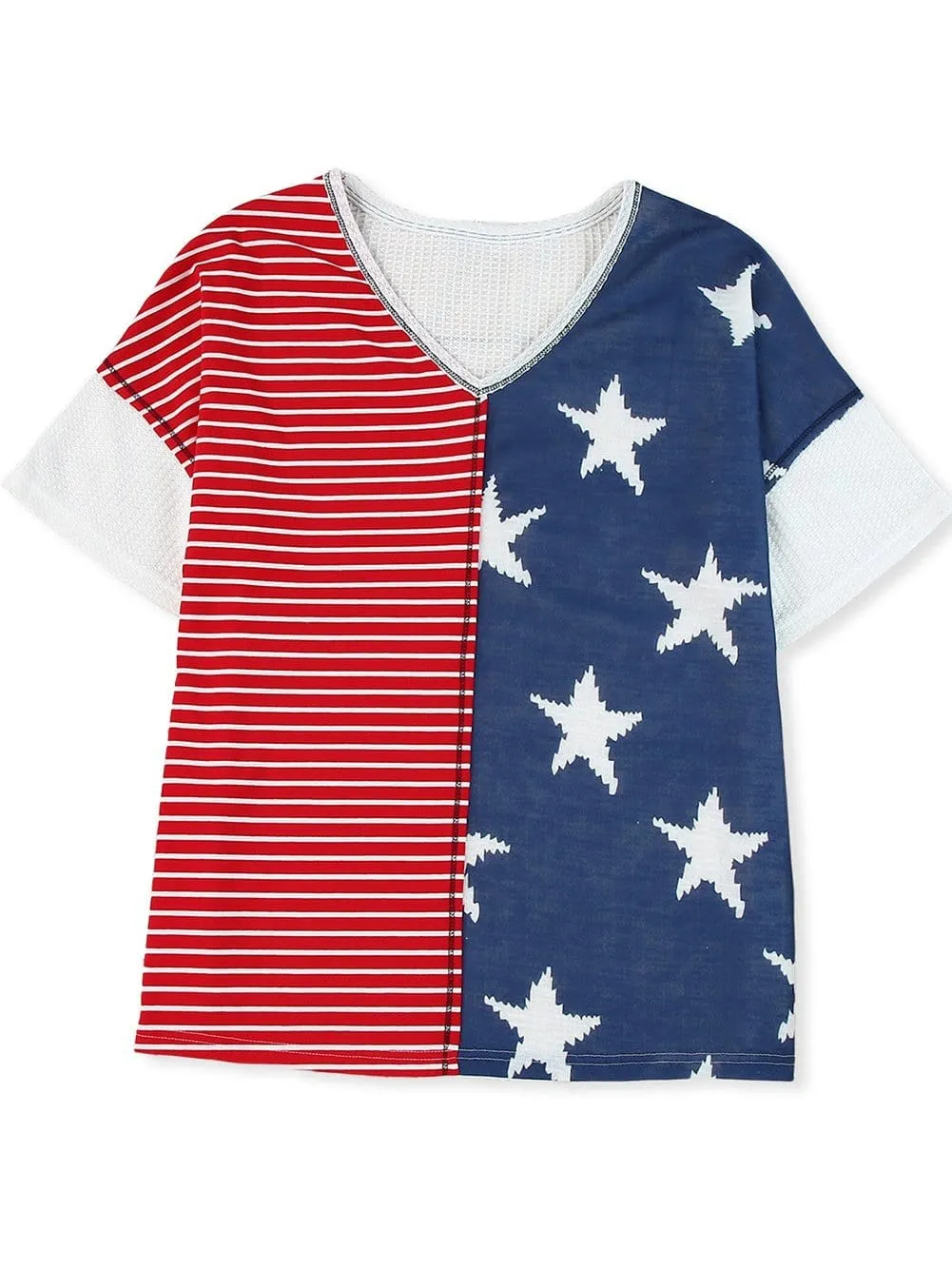 American Flag Casual Tee