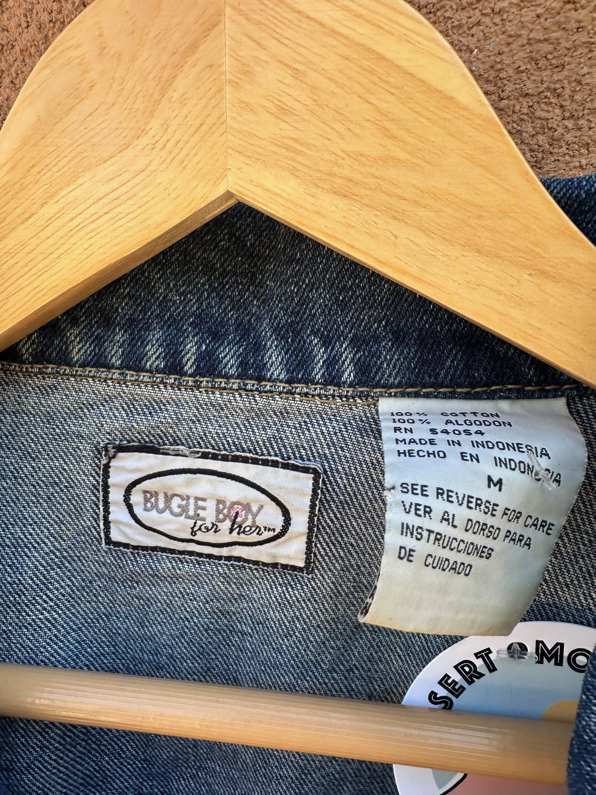Bugle Boy for Her Denim Jacket - Med