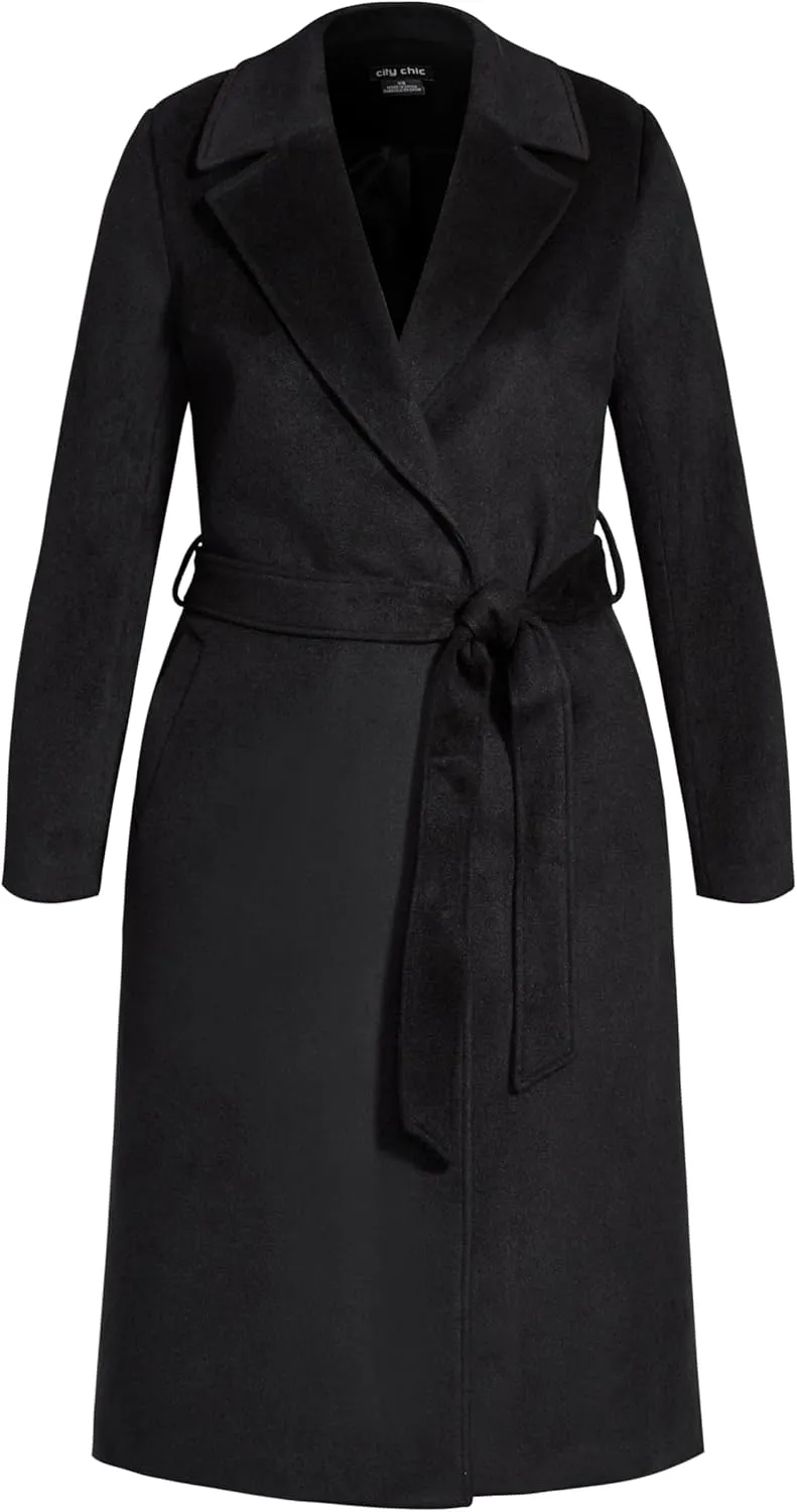 City Chic Women's Coat Money Maker