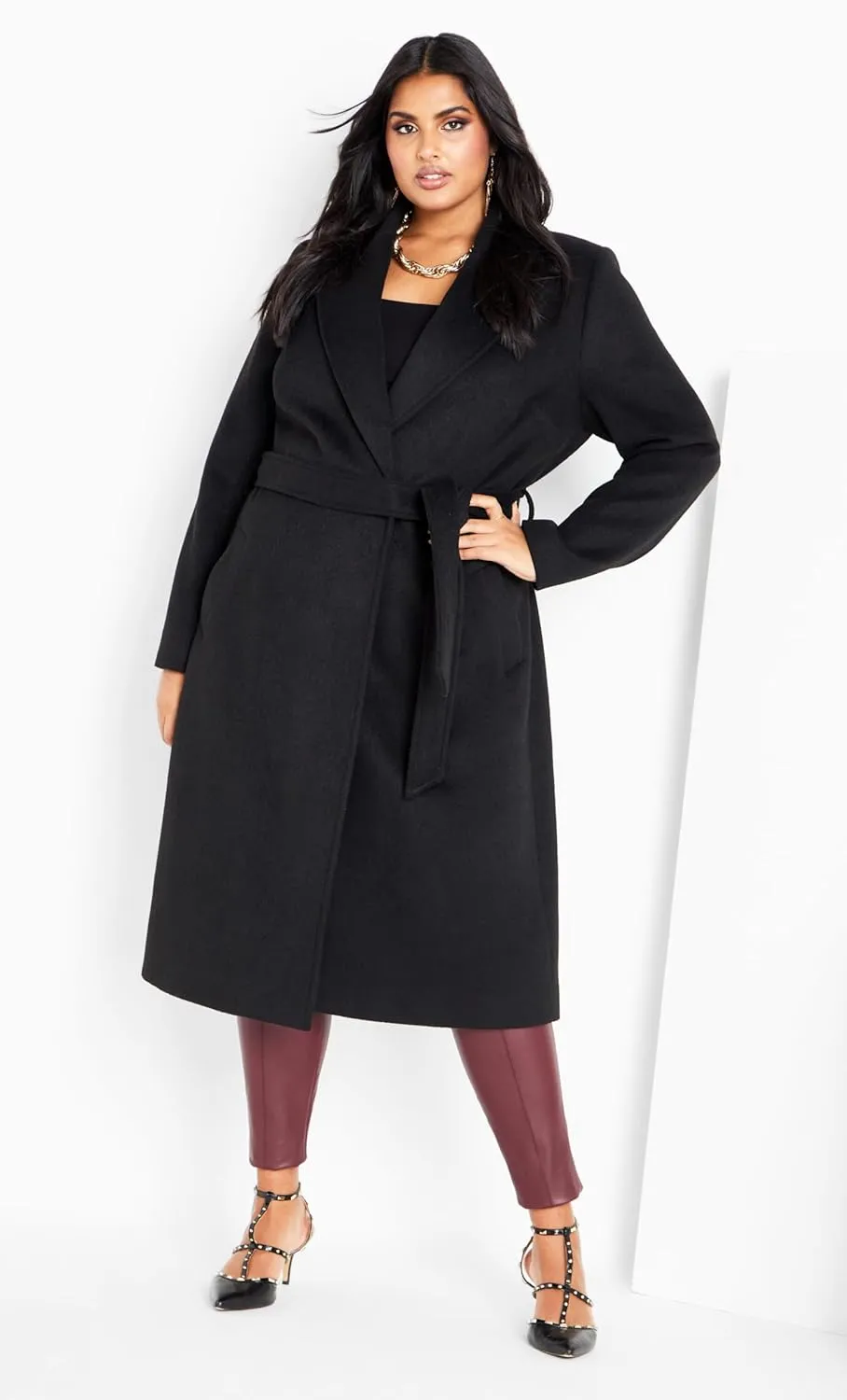 City Chic Women's Coat Money Maker