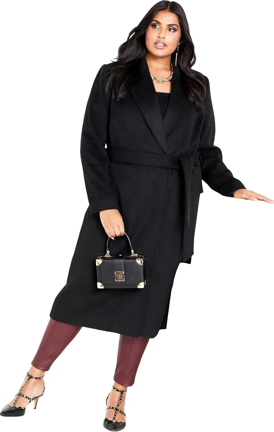 City Chic Women's Coat Money Maker