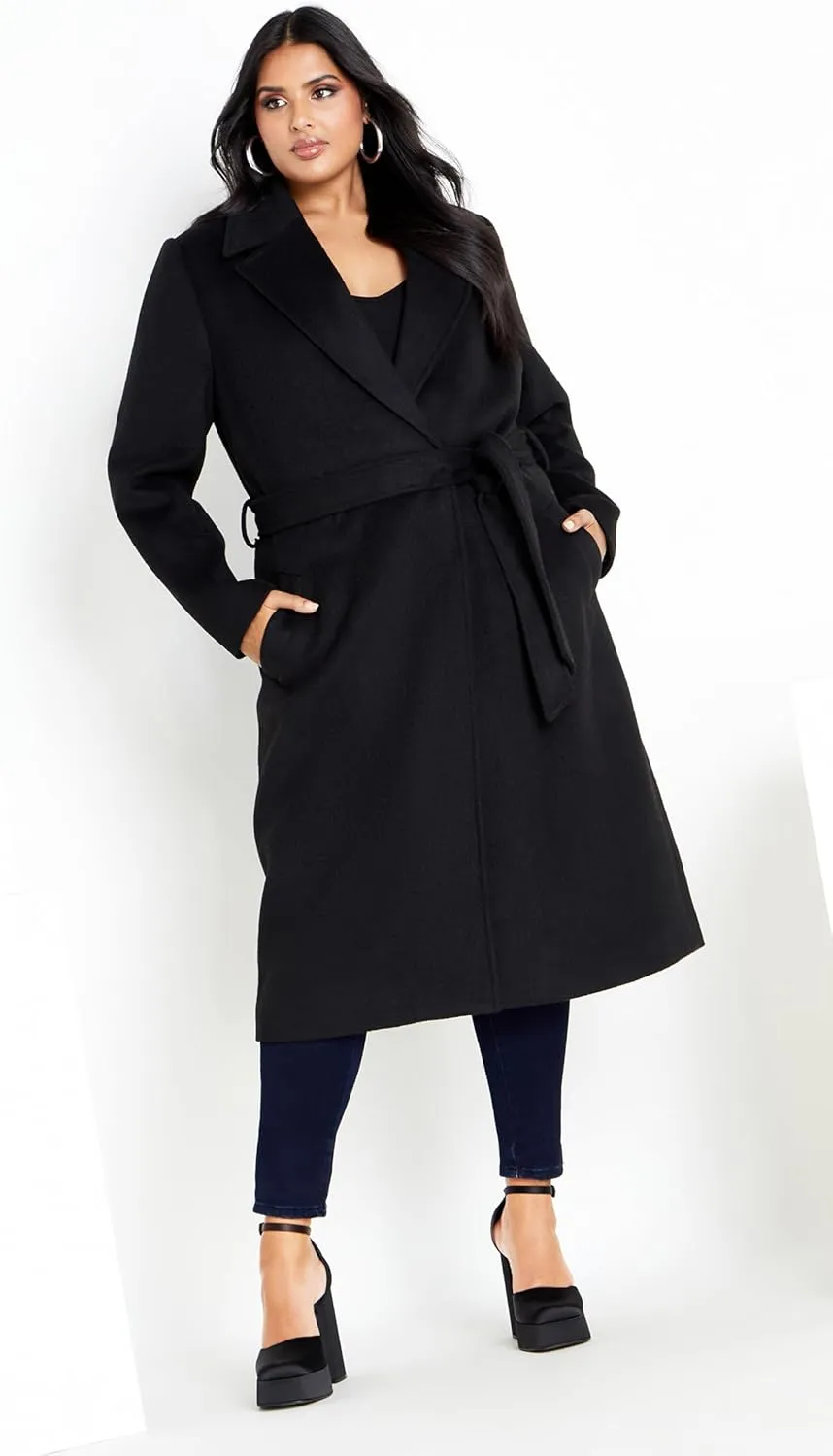 City Chic Women's Coat Money Maker