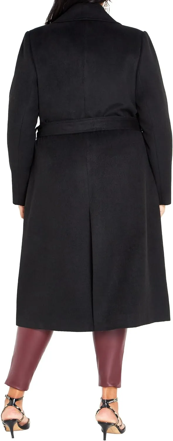 City Chic Women's Coat Money Maker