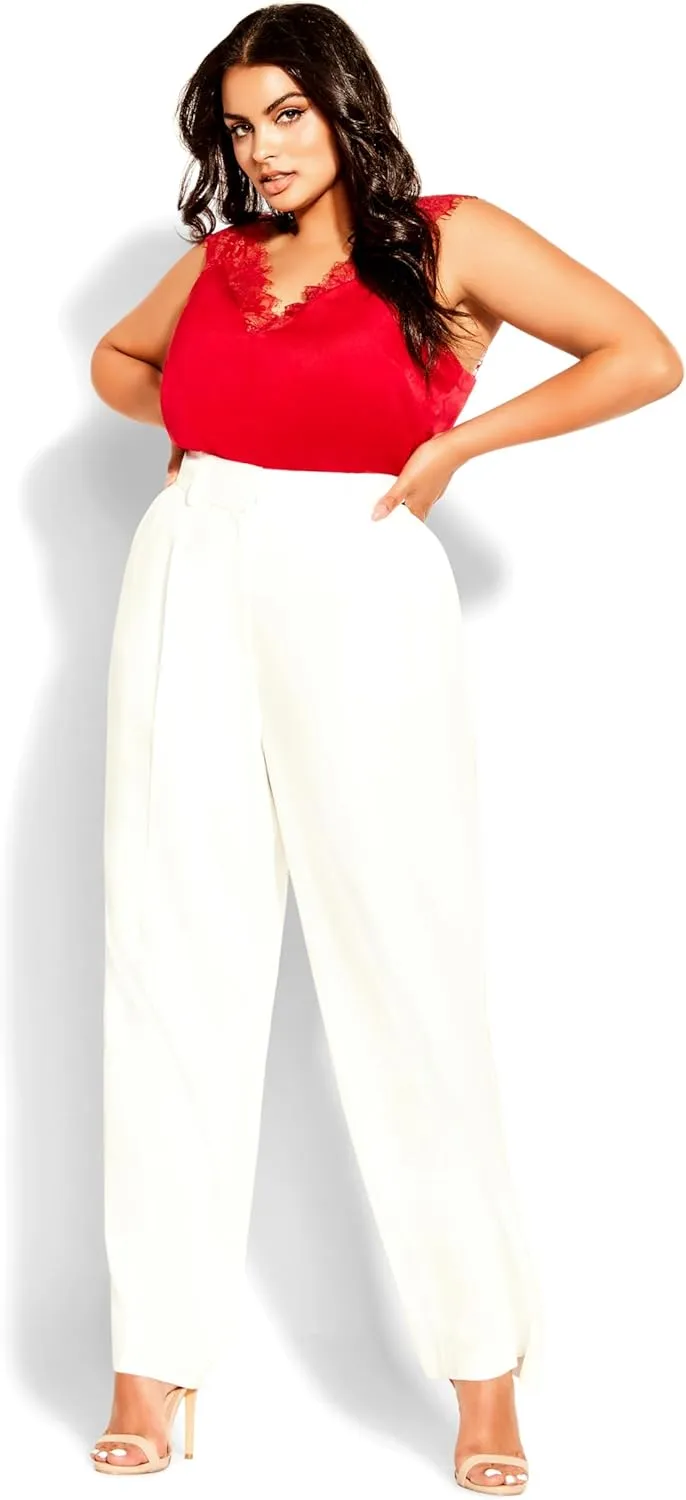 CITY CHIC Women's Plus Size Pant - Magnetic