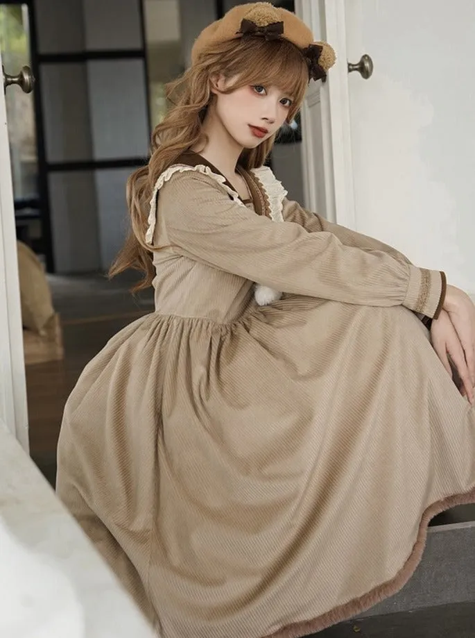 Coco Coat Dress Volume Girly Ruffle   Skirt Diary