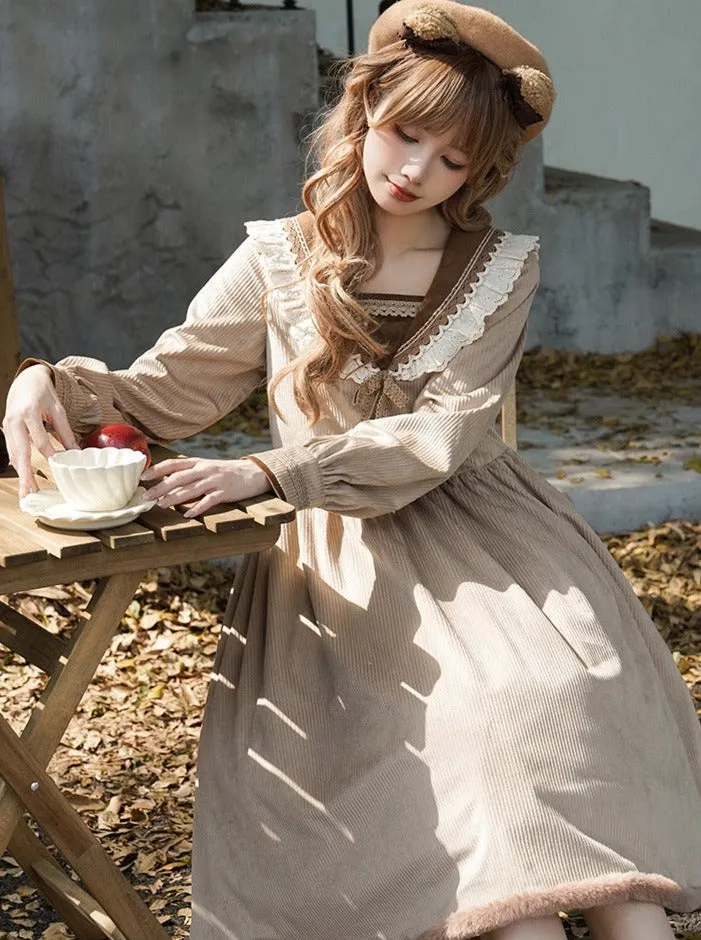 Coco Coat Dress Volume Girly Ruffle   Skirt Diary