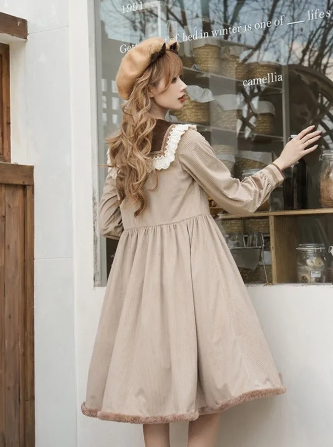 Coco Coat Dress Volume Girly Ruffle   Skirt Diary
