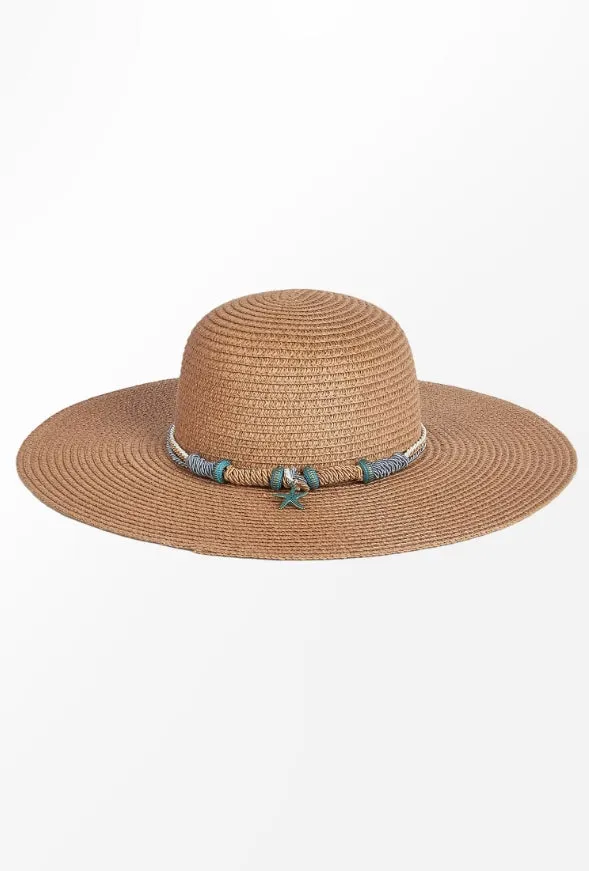 Deep Sea Wide Brim Straw Hat