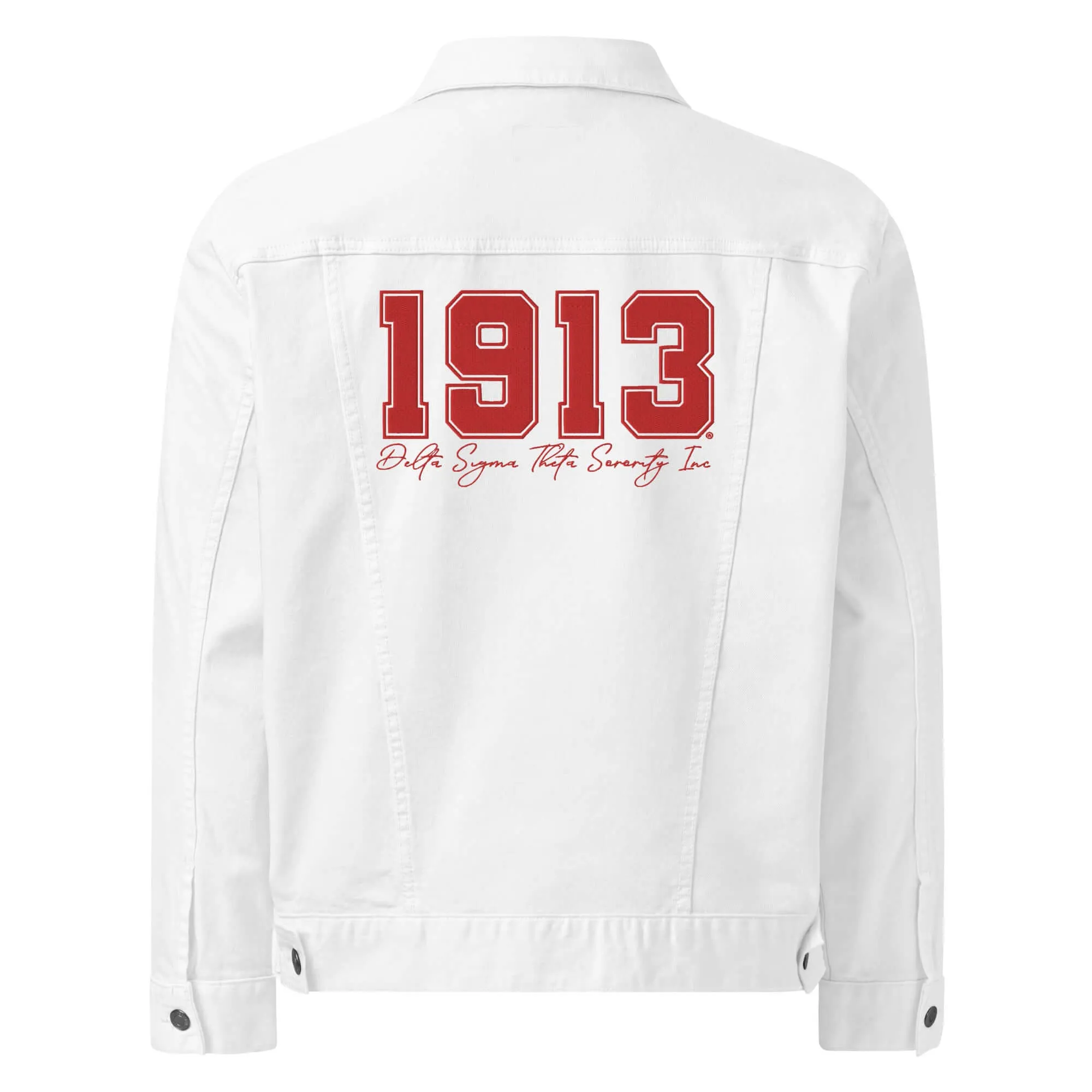 Delta Sigma Theta Classic Fortitude Denim Jacket