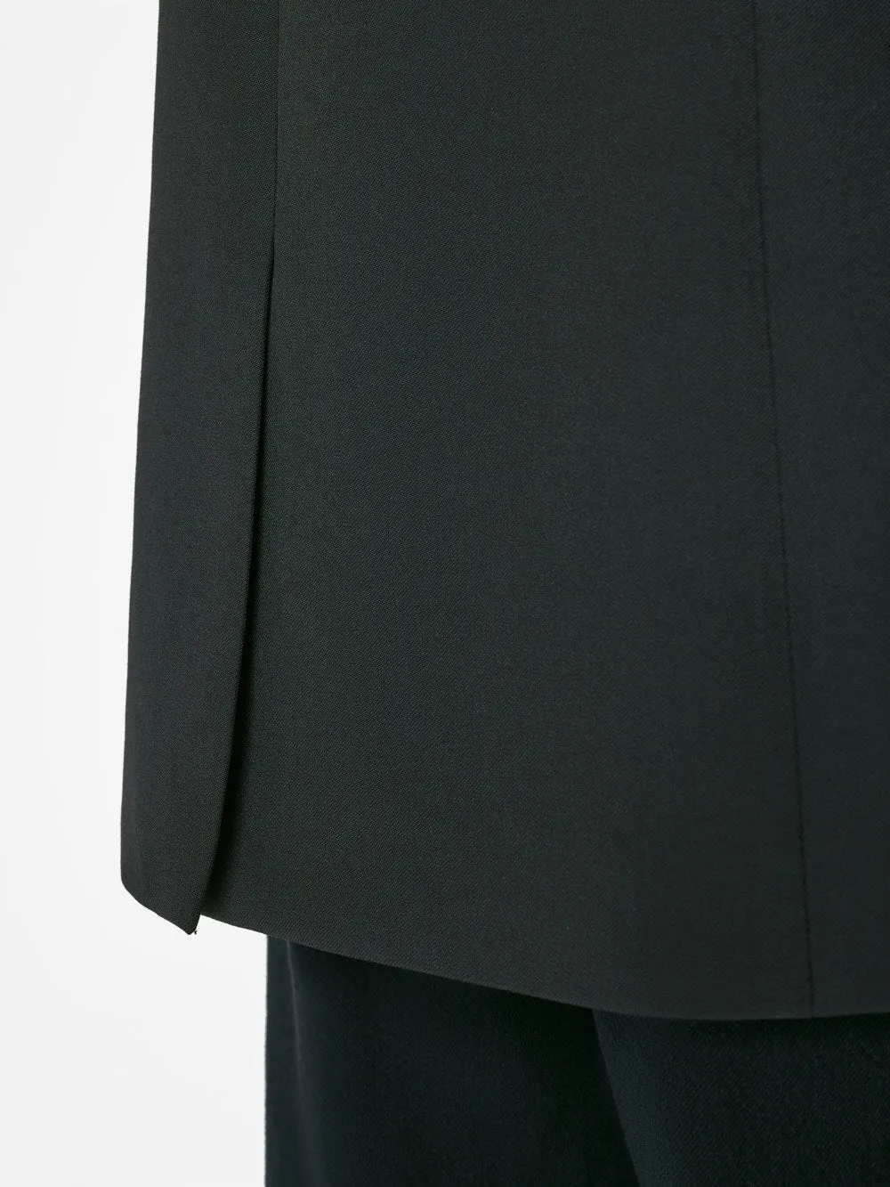 Double Breasted Slim Blazer -- Noir