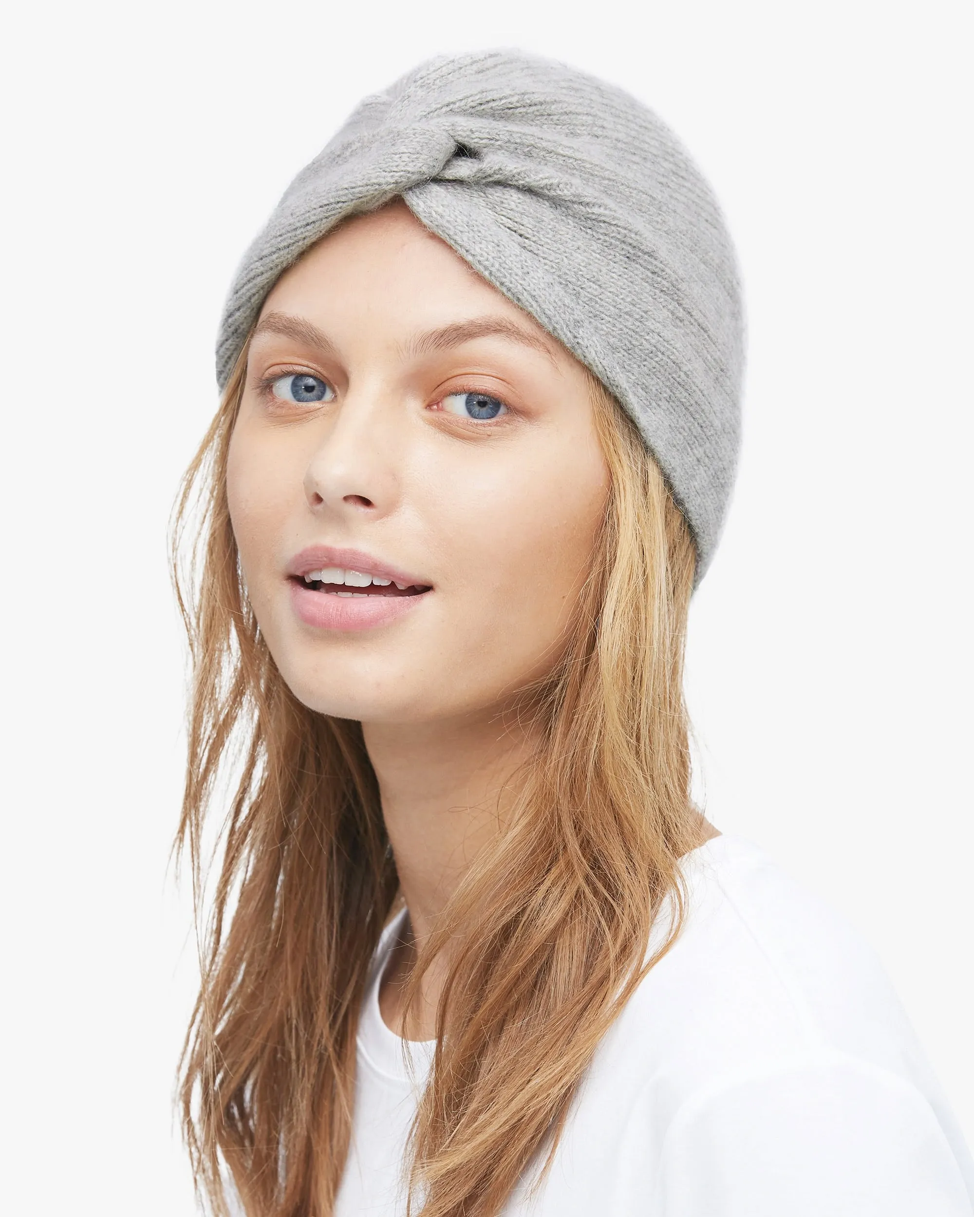 Elegant Exotic Knotted Cashmere Hat