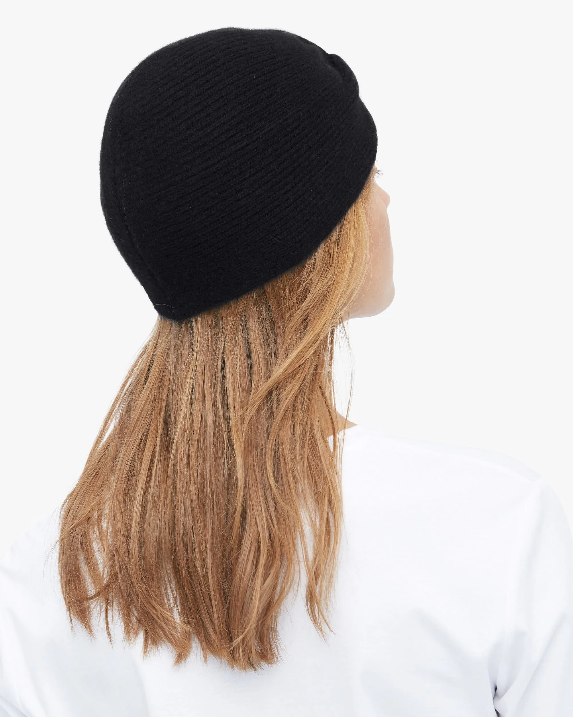 Elegant Exotic Knotted Cashmere Hat