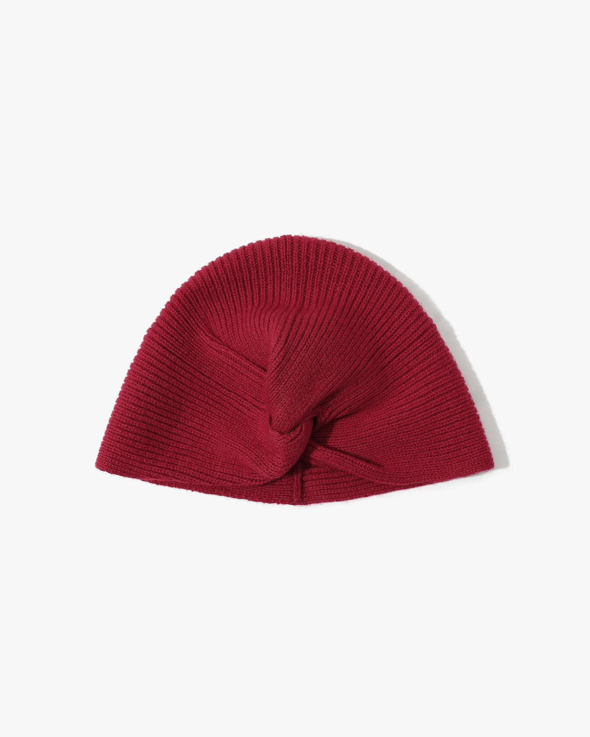 Elegant Exotic Knotted Cashmere Hat