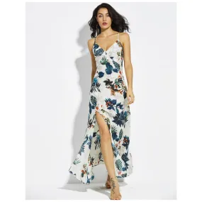 (FREE SHIPPING) White Sexy Lady Slip Dress