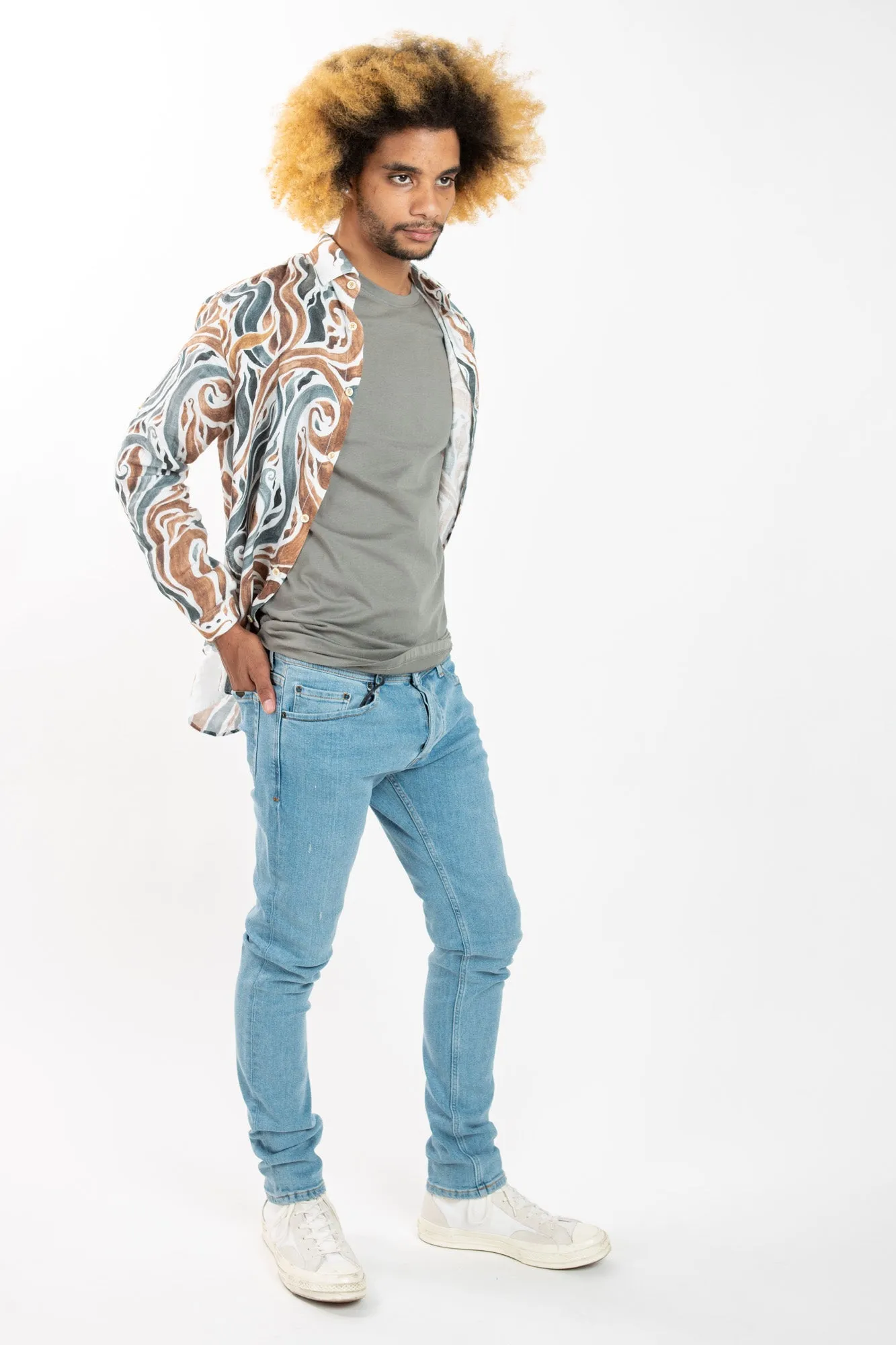 Integral Slim Fit Jeans - Light Blue