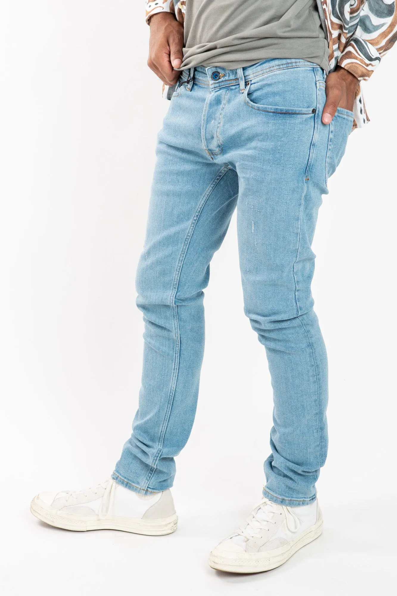 Integral Slim Fit Jeans - Light Blue