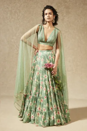 Izumi Tiered Skirt