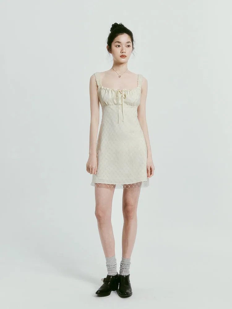 Lace Feminine Sheer Mini-One-Piece