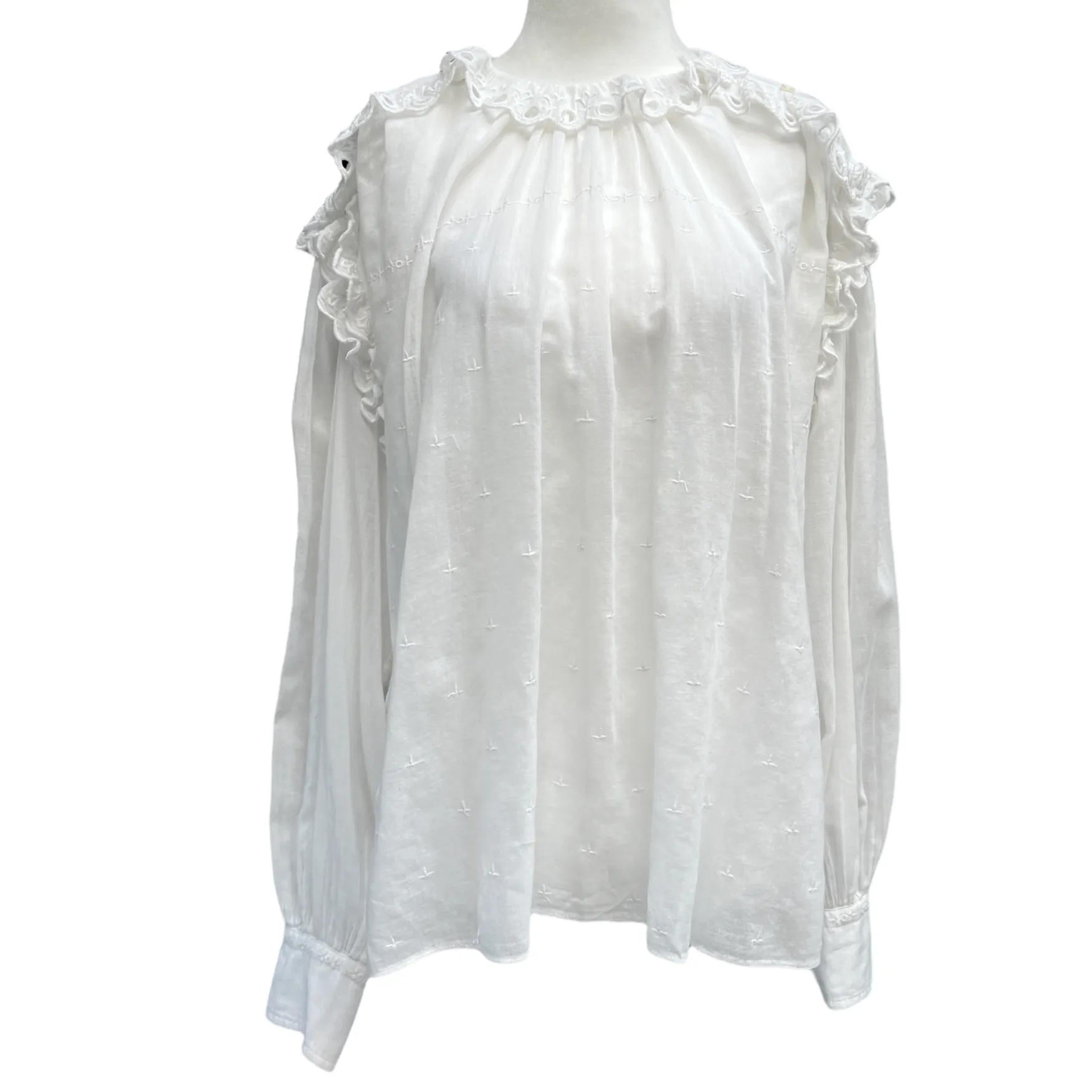 Light Cotton Blouse - XS