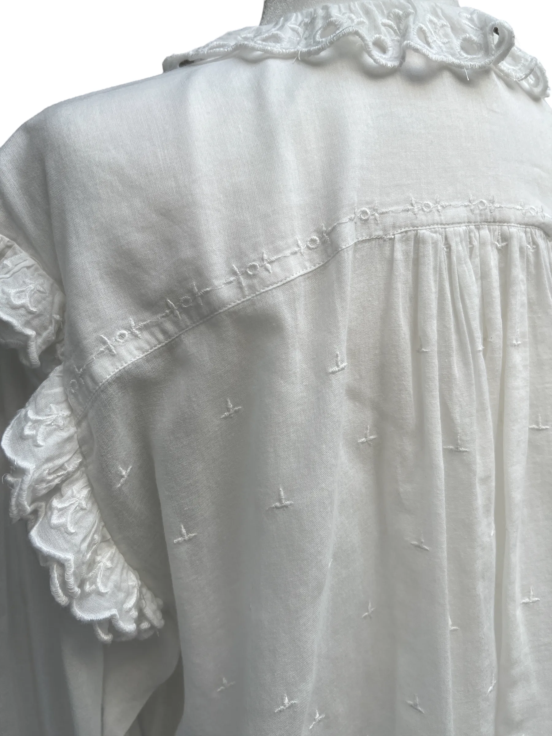 Light Cotton Blouse - XS
