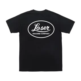 Loser Machine Time Tested Stock Pocket Tee - Black