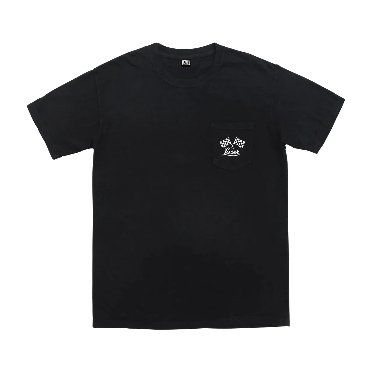 Loser Machine Time Tested Stock Pocket Tee - Black