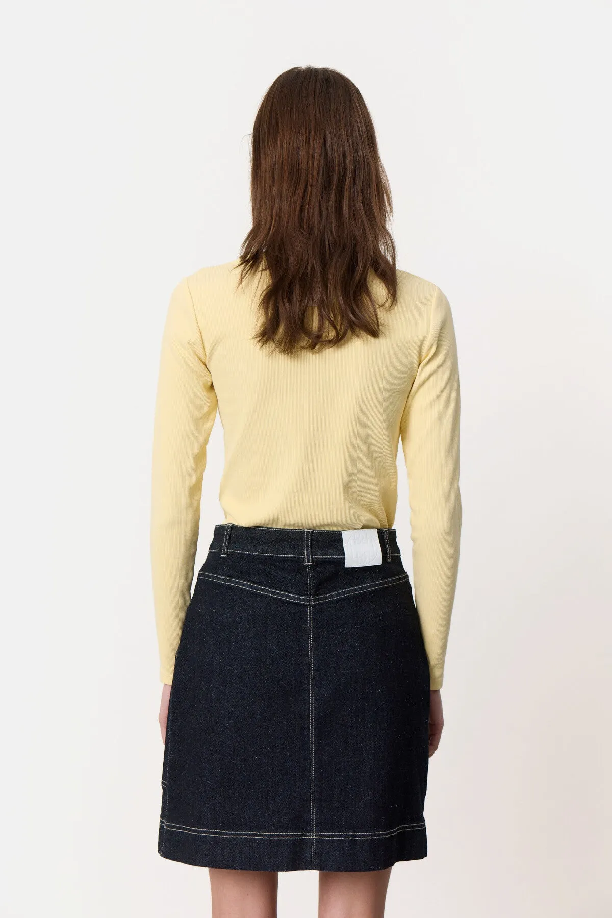 LR-NUMBIA 3 T-shirt Light yellow