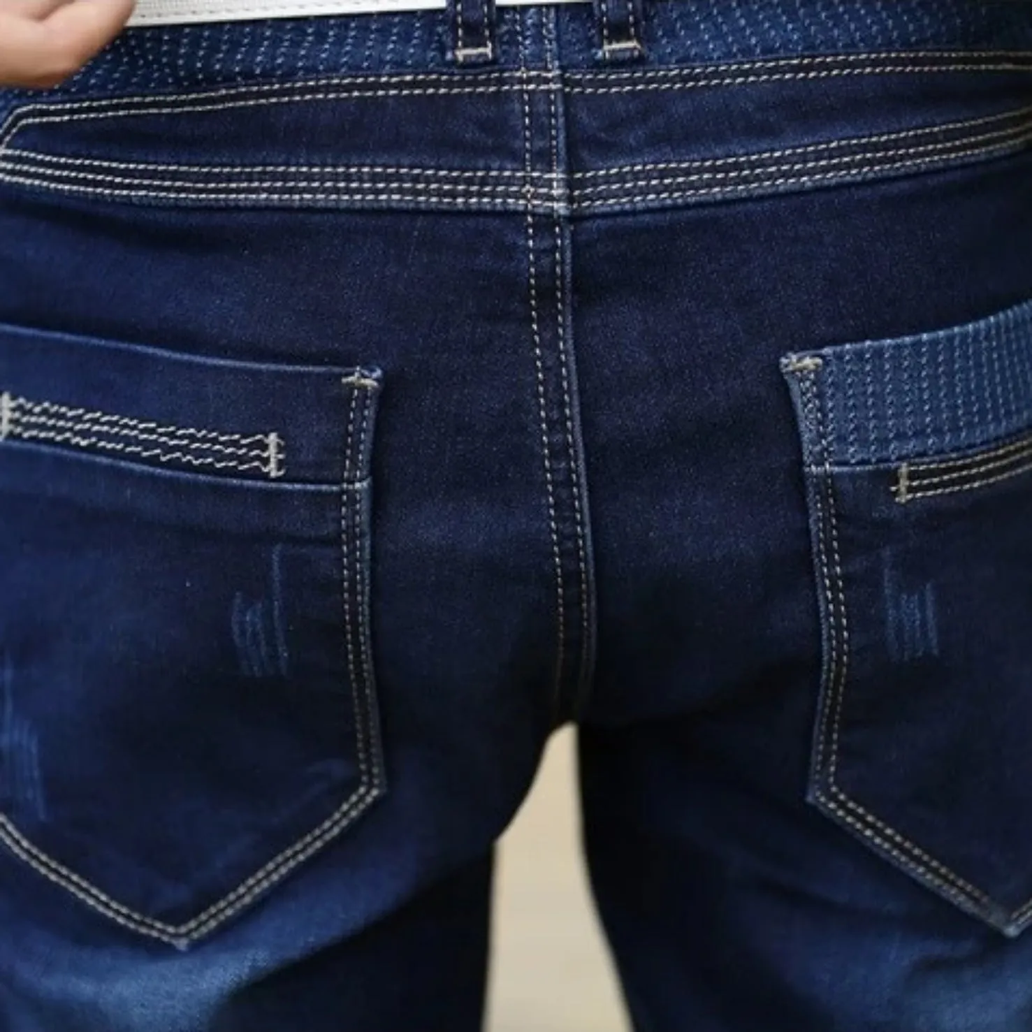 Men's Casual Stretchy Skinny Jeans