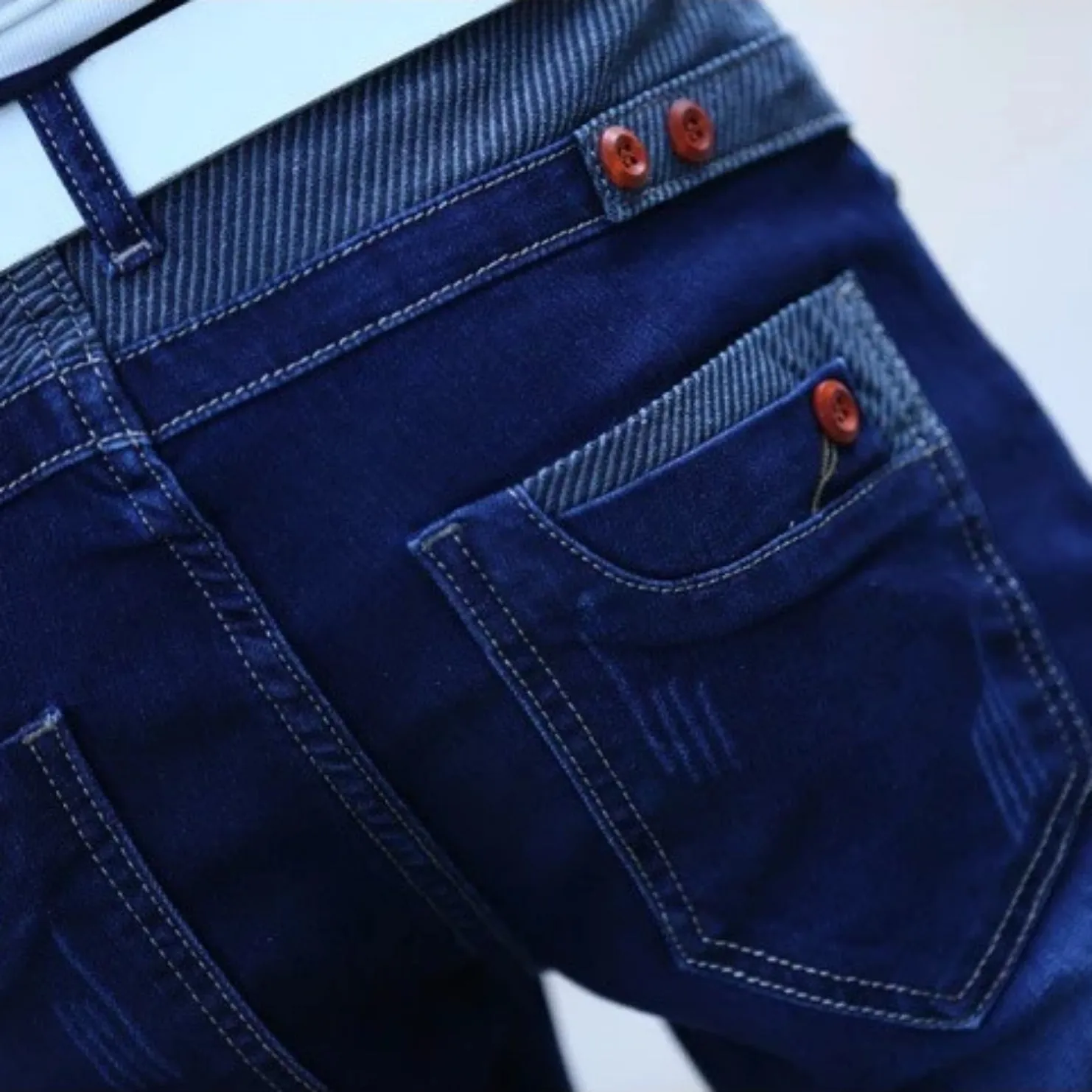 Men's Casual Stretchy Skinny Jeans