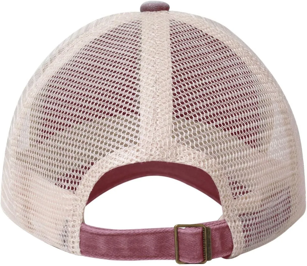 Mesh Style Flag of Wyoming Baseball Cap Women Men Mesh-Back Hat Retro Trucker Hats Sun Hat