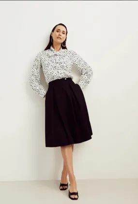 MRS JONES BLACK DAPHNE SKIRT