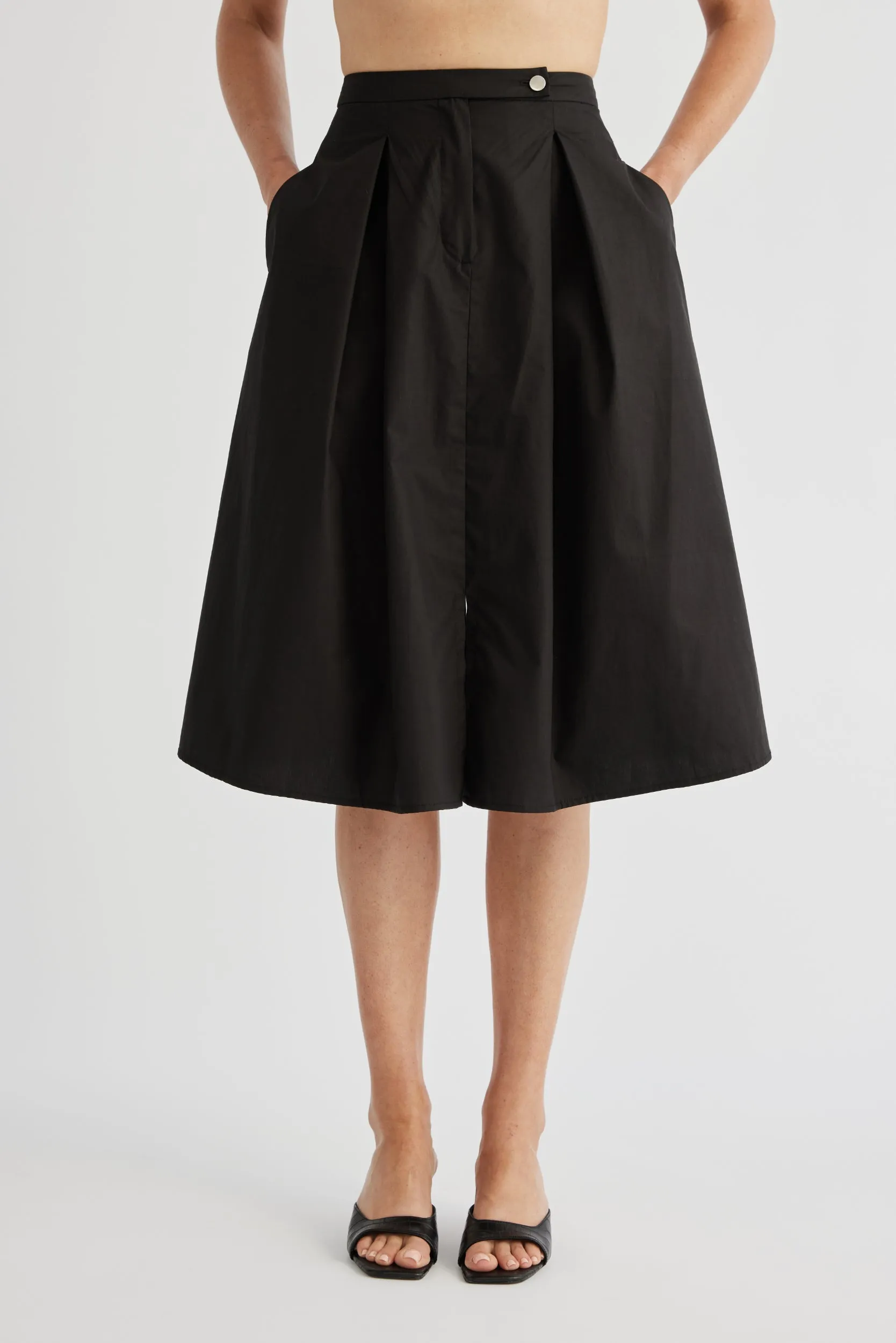 MRS JONES BLACK DAPHNE SKIRT