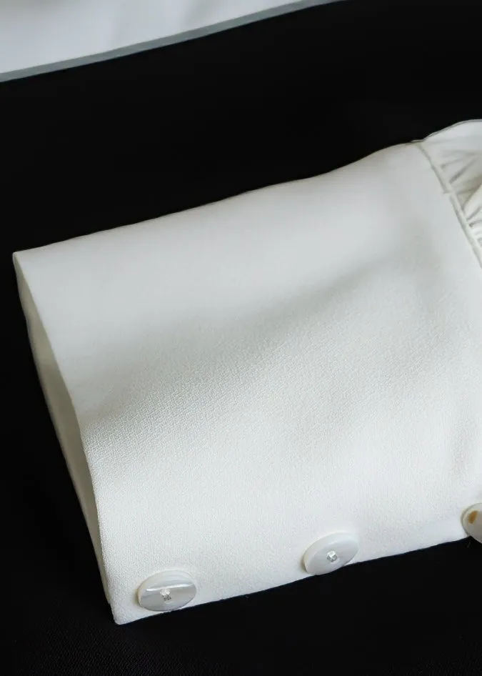 PUFF SLEEVE SWITCHED DRESS