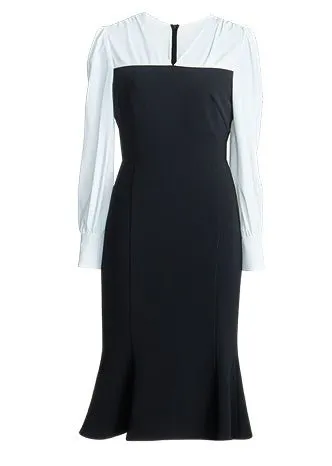 PUFF SLEEVE SWITCHED DRESS