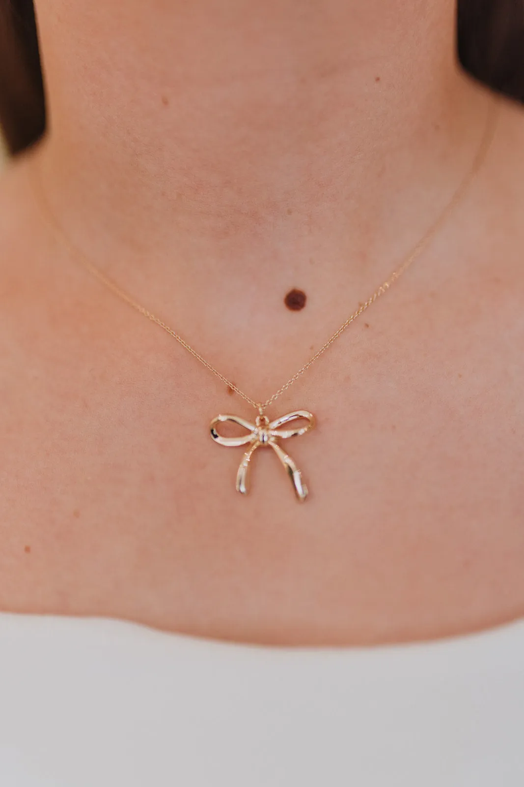 Selene Bow Necklace