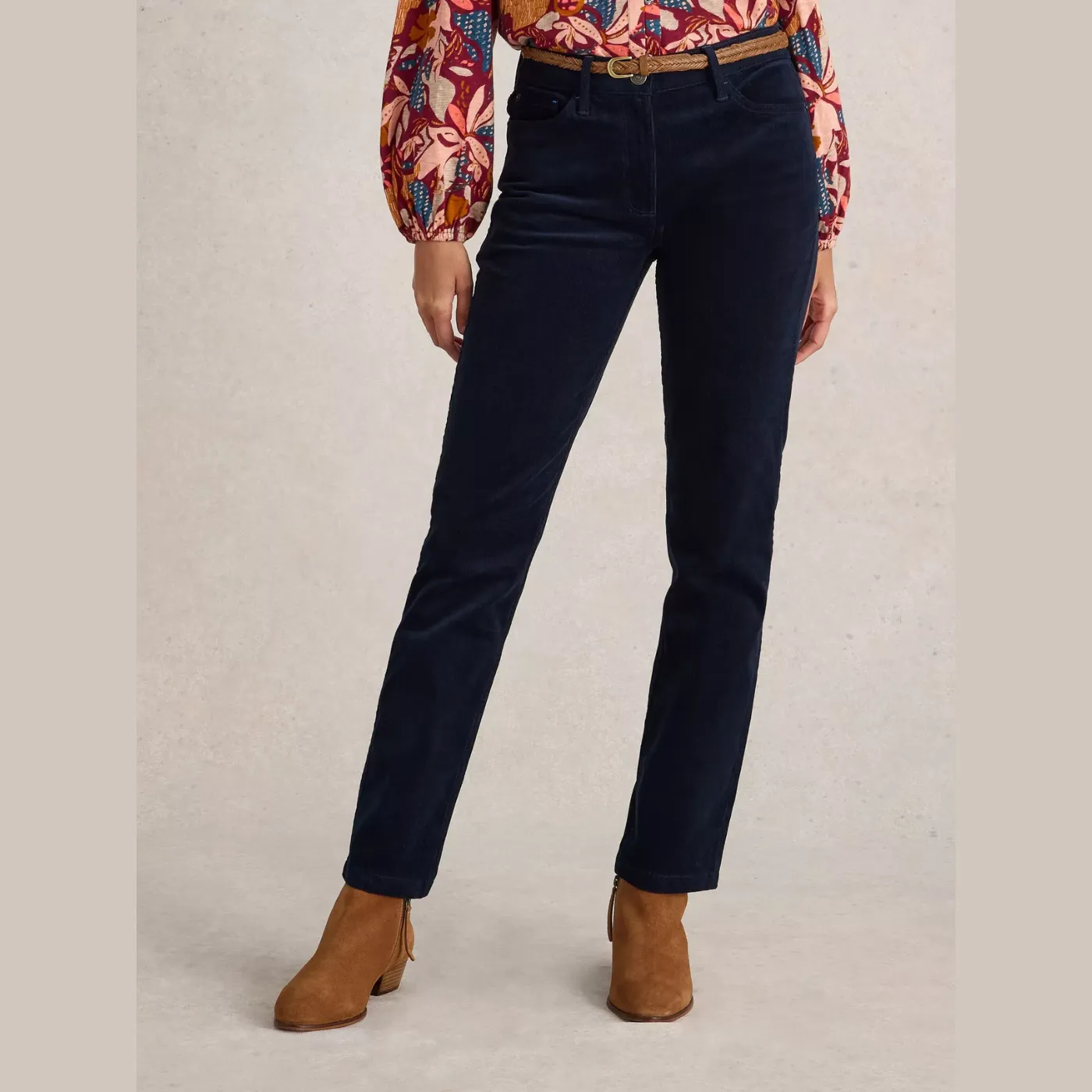 Soft Cord Trousers "Brooke"