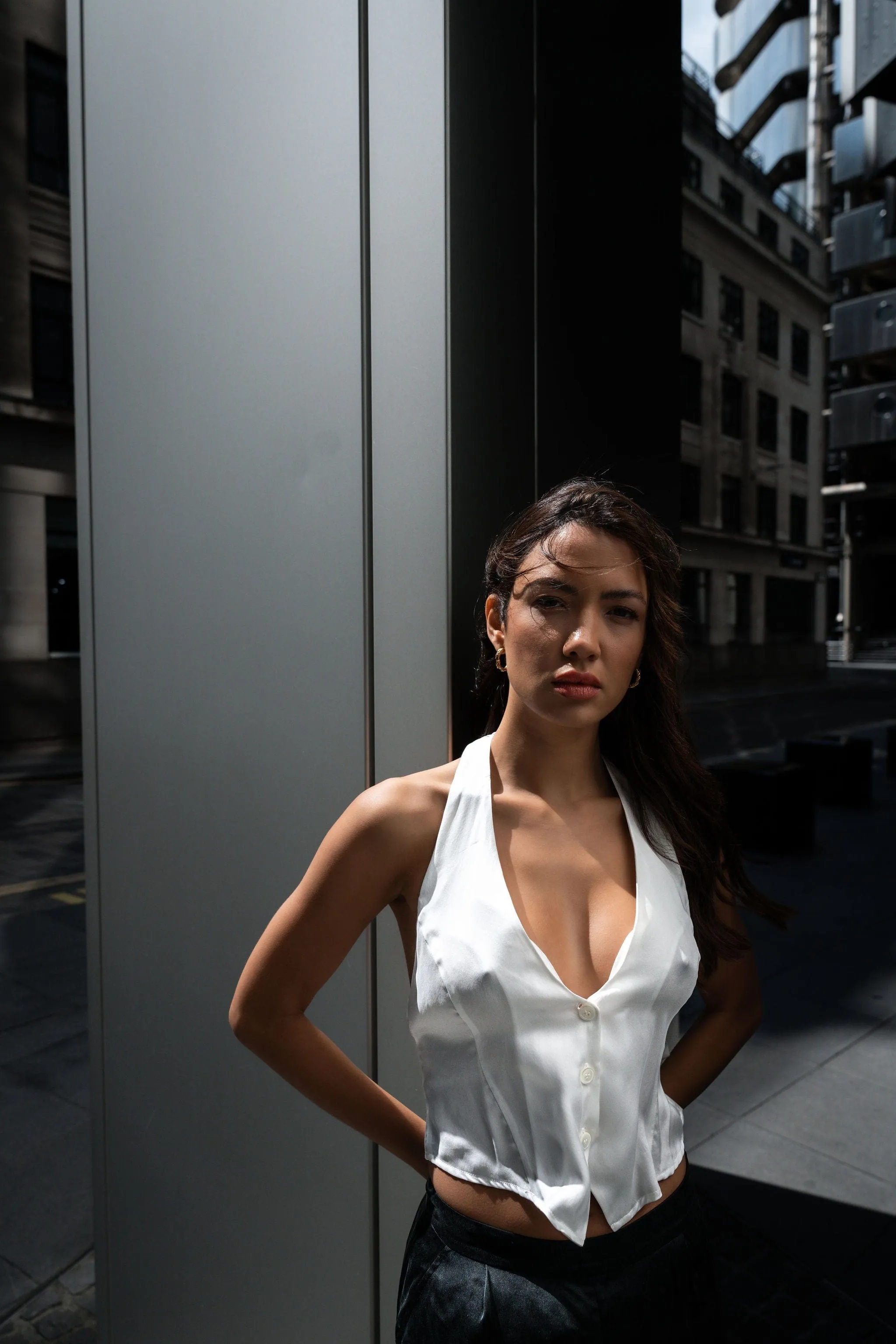 Soft Tailoring Halter Waistcoat