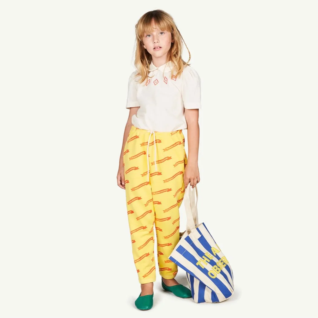 Soft Yellow Ribbons Dromedary Kids Trousers