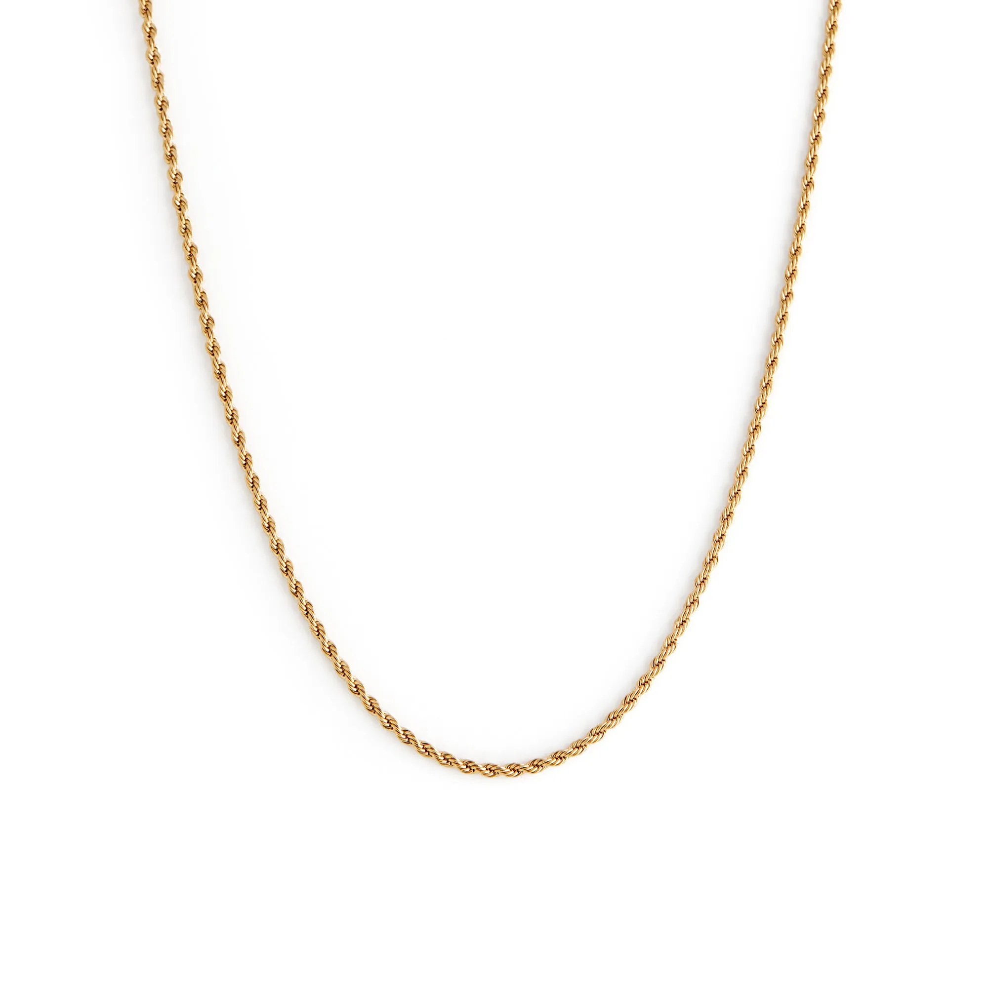 Thin Romance Necklace - Gold