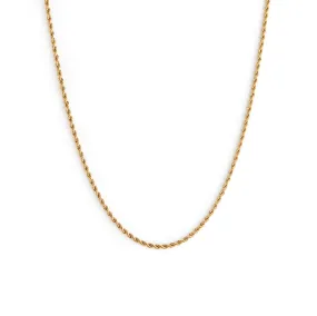 Thin Romance Necklace - Gold