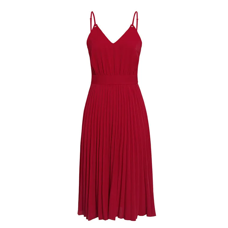 V-neck camisole dress