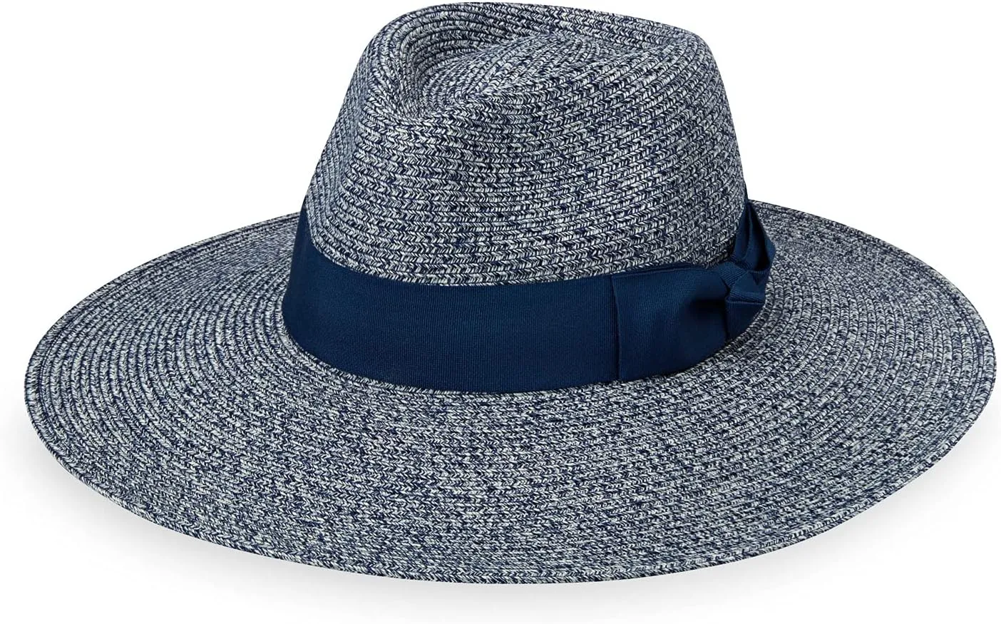 Wallaroo Hat Company Women’s St Lucia Fedora – UPF 50 , Lightweight, Wide Brim, Adjustable, Travel Friendly, Packable