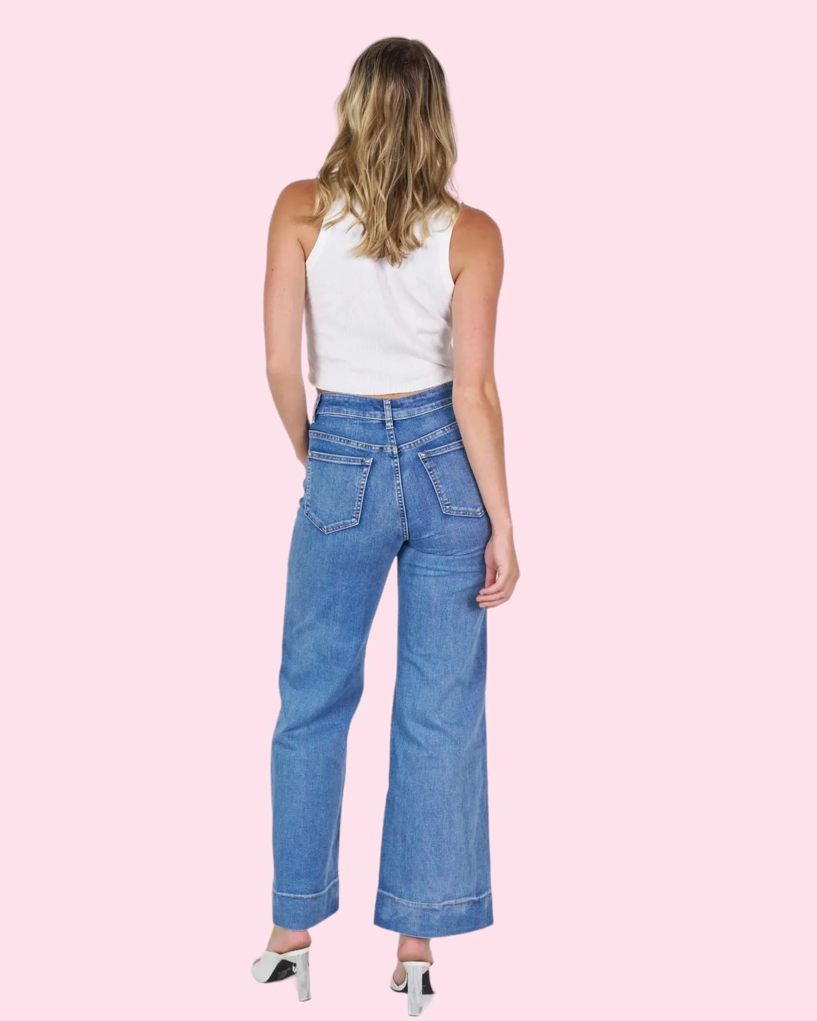 Wendy Jeans - Light Blue