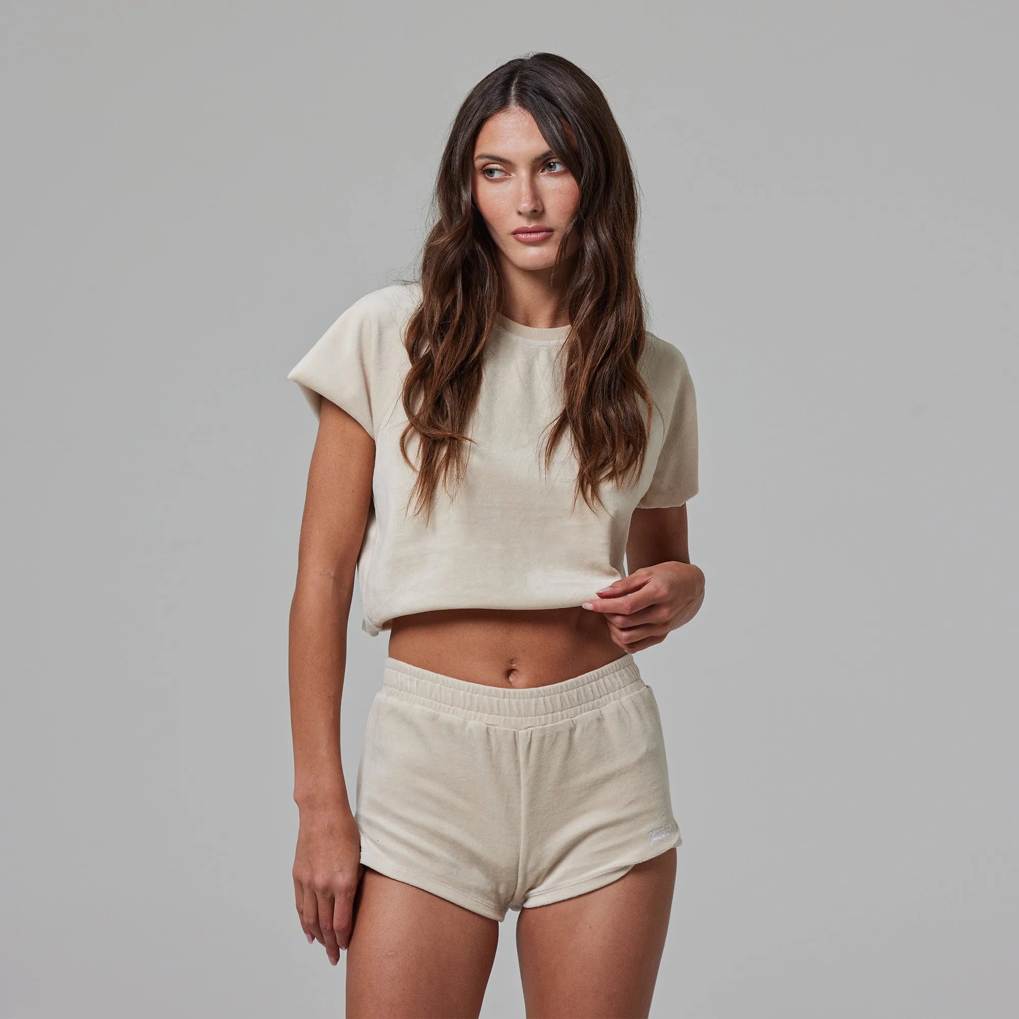 WOMENS TERRY CLOTH RAGLAN TEE