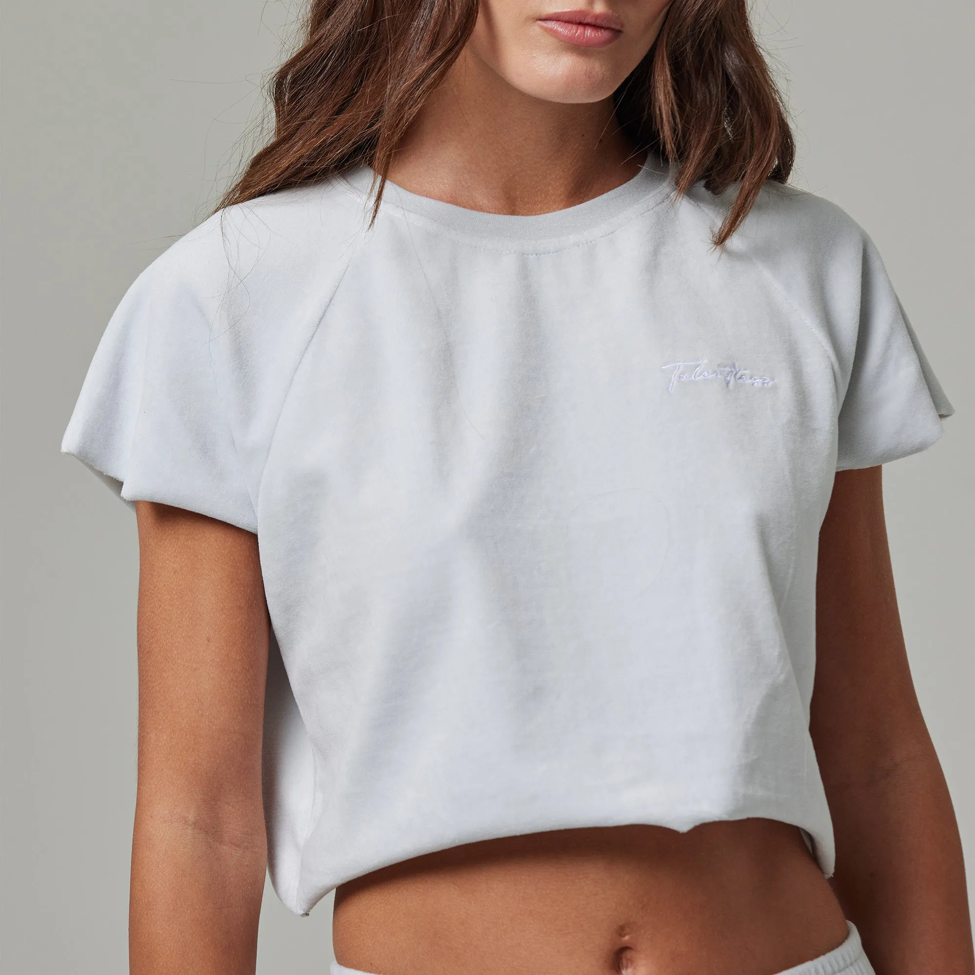 WOMENS TERRY CLOTH RAGLAN TEE