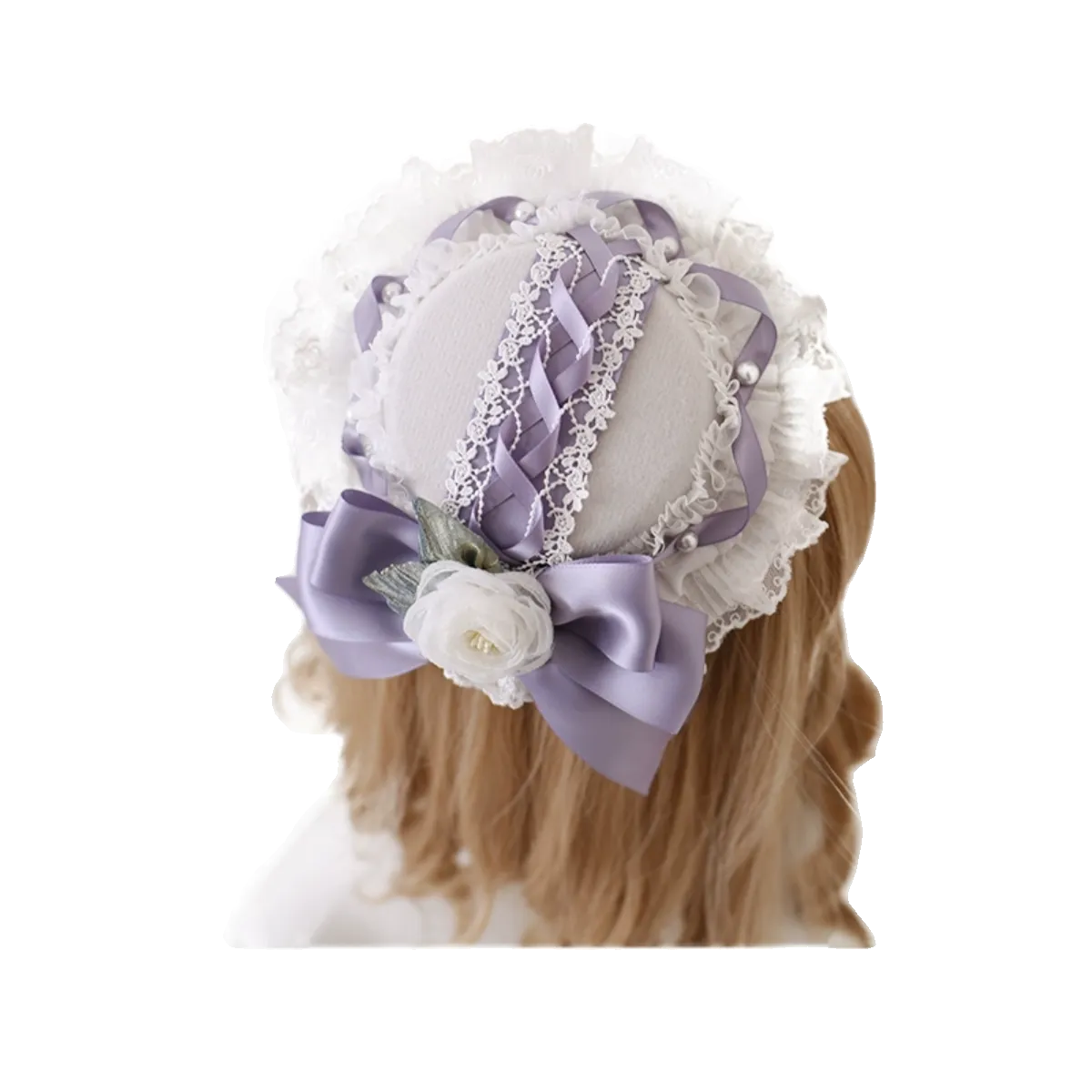 Xiaogui~Elegant Lolita Headdress Bow KC Cuffs Hairpins